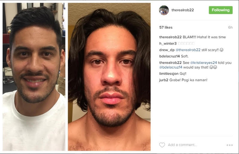 Rob Reyes debuts new haircut weeks after retirement Fastbreak