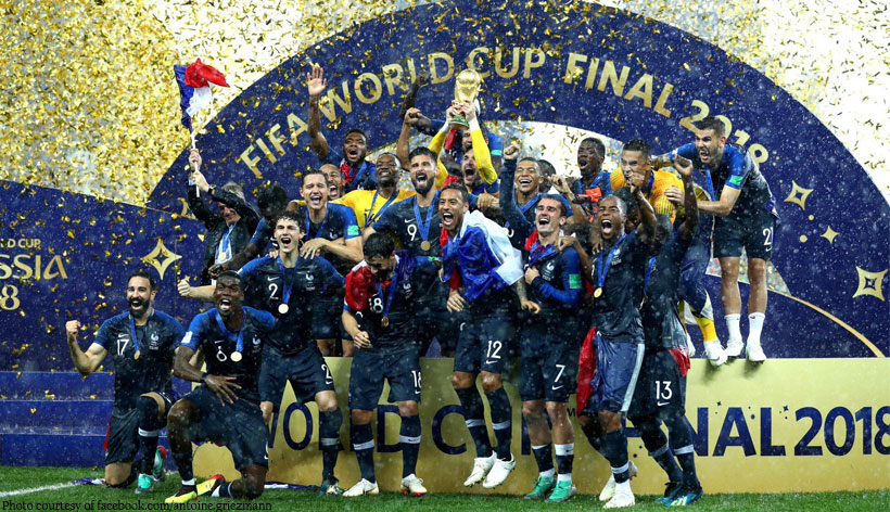 France wins 2018 FIFA World Cup