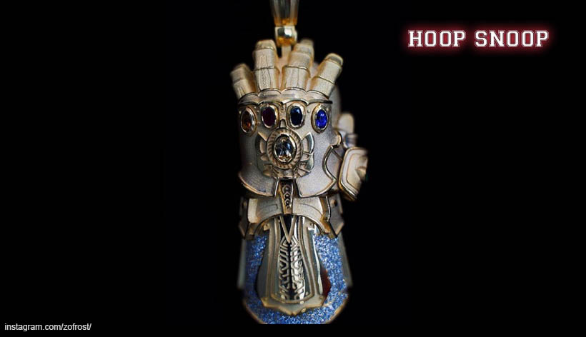 Zion Williamson receives 'Thanos' chain as birthday gift