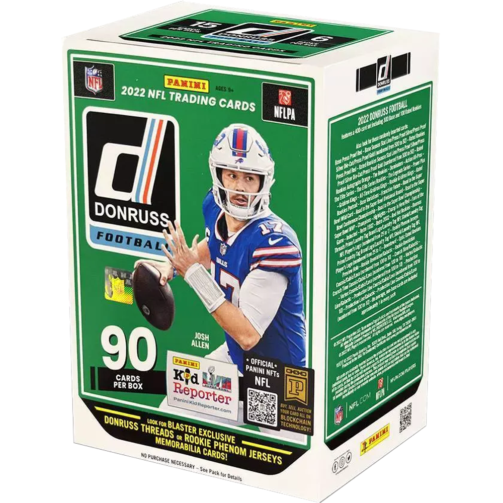 NFL 2022 Donruss Football Blaster Fastbreak Cards & Collectables