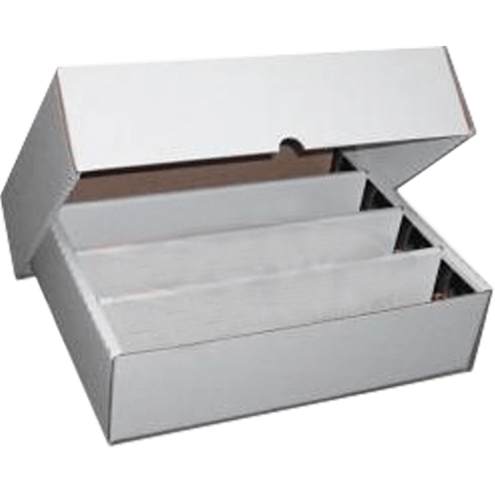 3200 Ct Cardboard boxes with lid Fastbreak Cards & Collectables