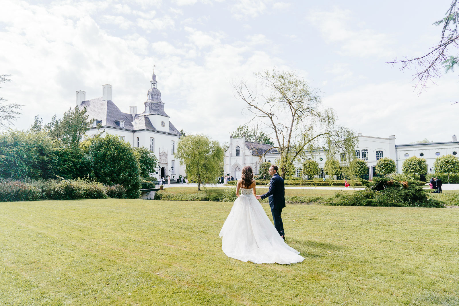 Heiraten Schloss Gartrop Hünxe mit Hochzeitsfotograf