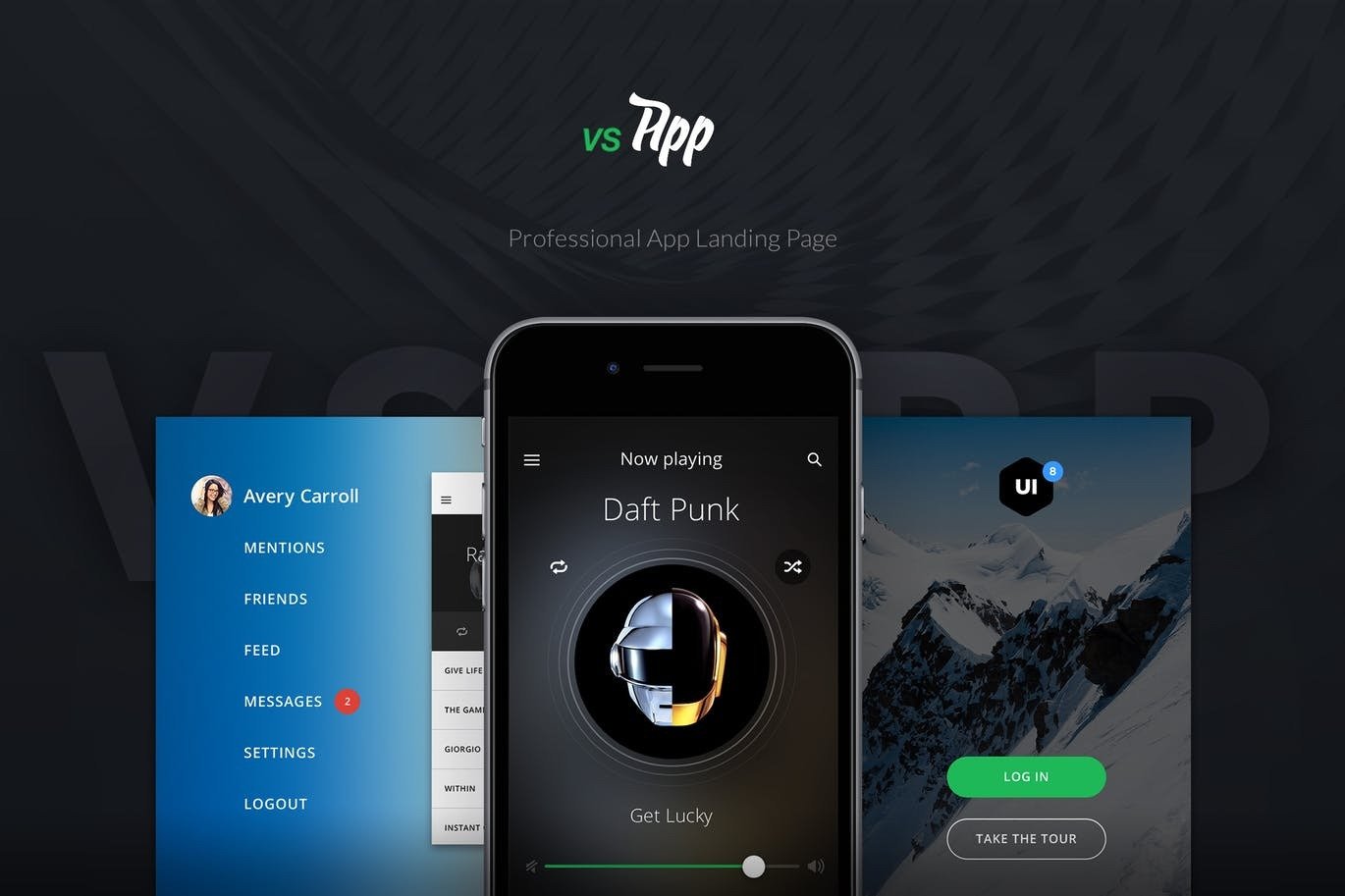 VSApp Ultimate App Landing Page Fastcode.Space