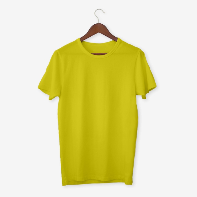 Yellow T Shirt Mockup Fastcode.Space