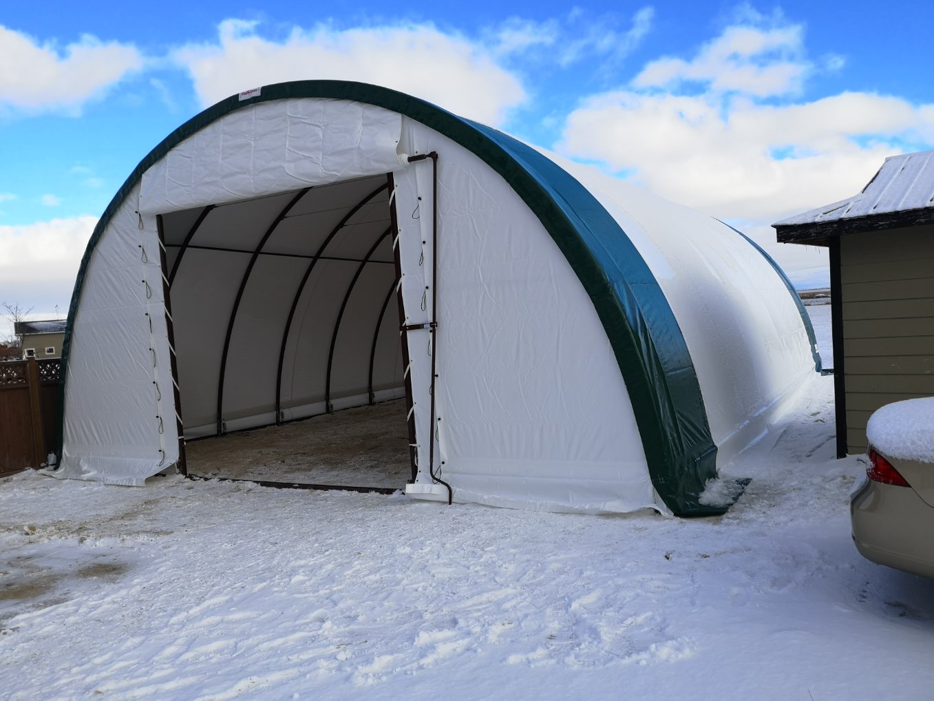 FastCover Fabric Buildings Portable Storage Structures