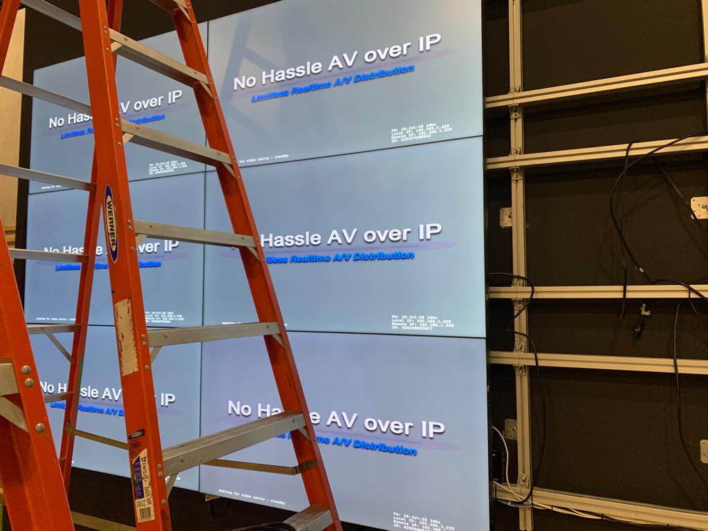 Video Wall Install in Fort Lauderdale Fastech Electronics TV Repair