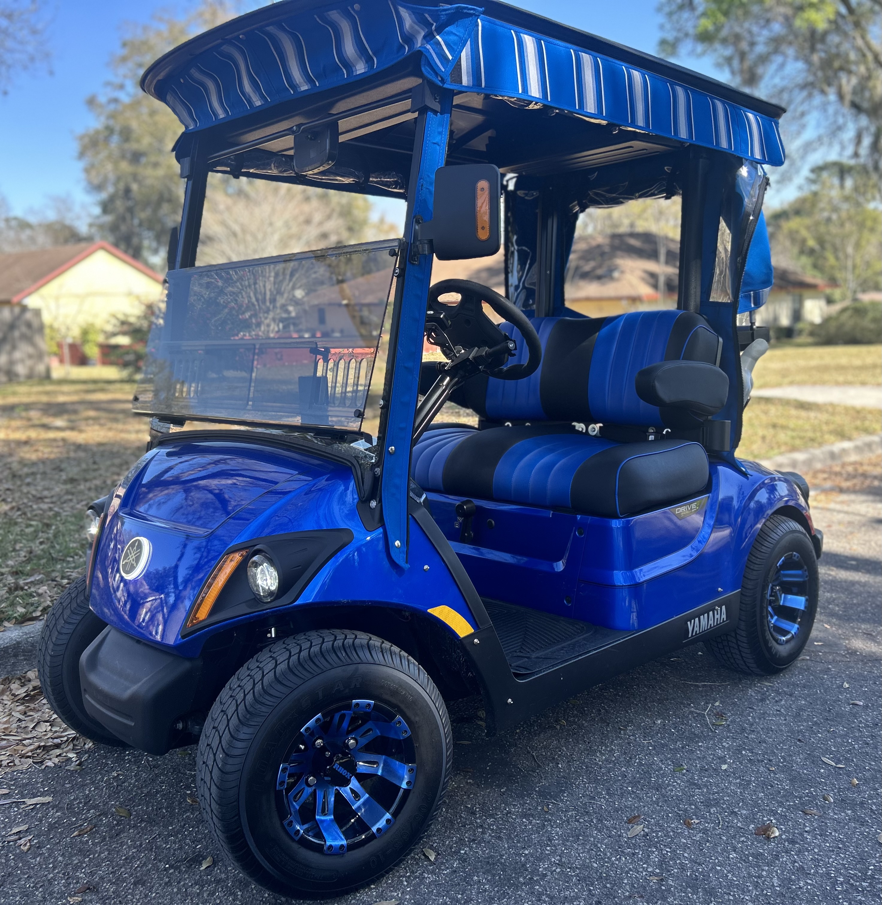 2021 YAMAHA GAS QuieTech! LOW HOURS! Fast Eddie's Premium Used Golf