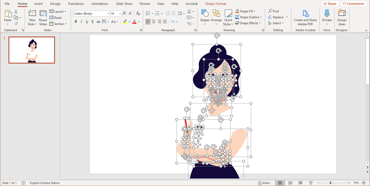How to edit template graphics in SVG FasterCourse