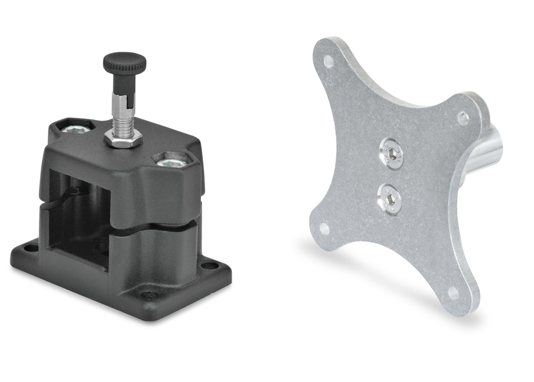 Tube clamp connectors range consistently extended Fastener + Fixing