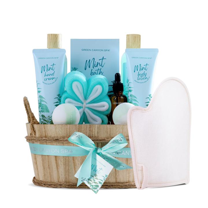 Mint Bath and Body Gift Set Fast Gifts