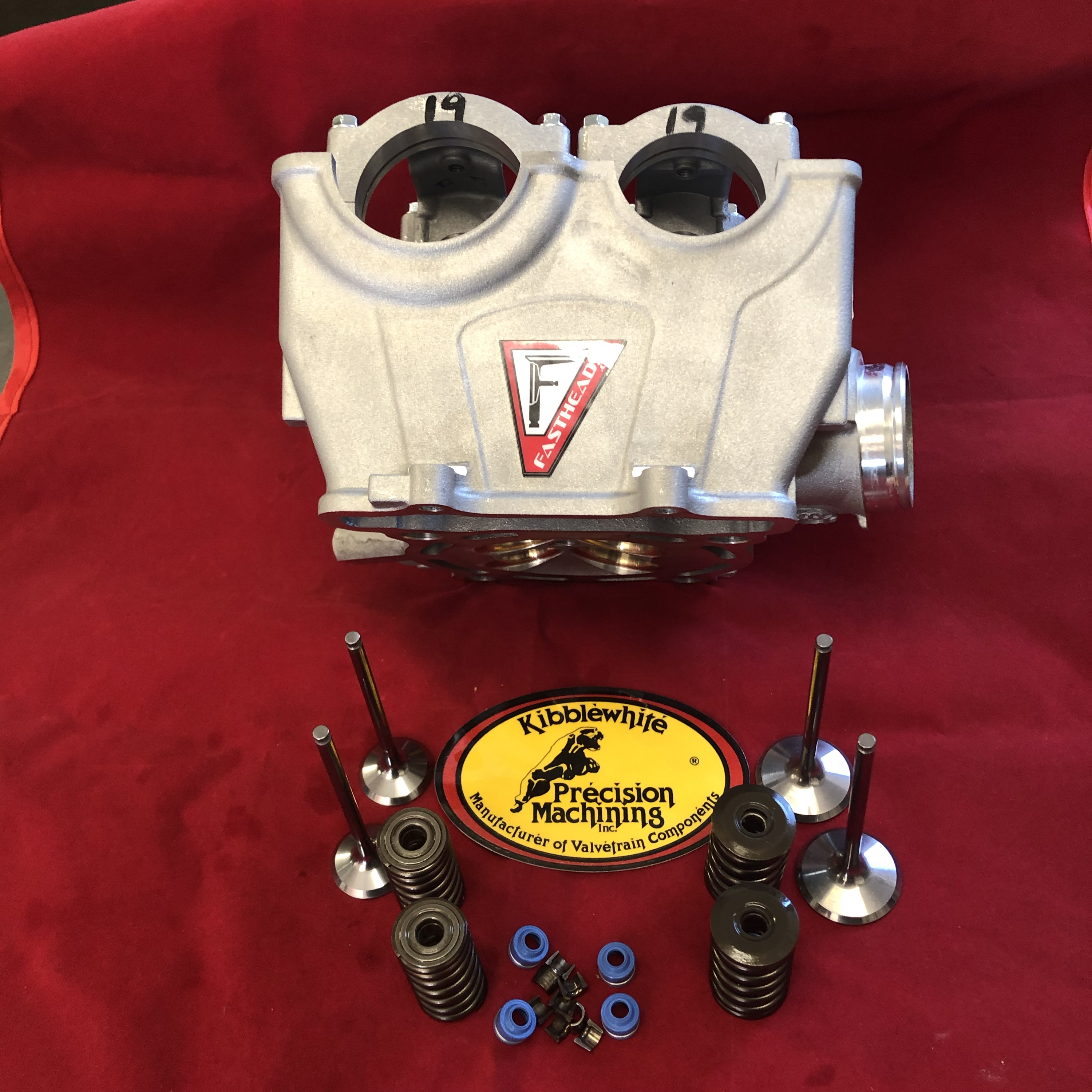 KX250F Cylinder Head Kibblewhite Stainless Steel Valve / Spring Kit