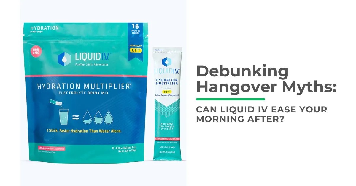 Liquid IV For Hangovers Does Liquid IV Help With Hangovers? Fastholic