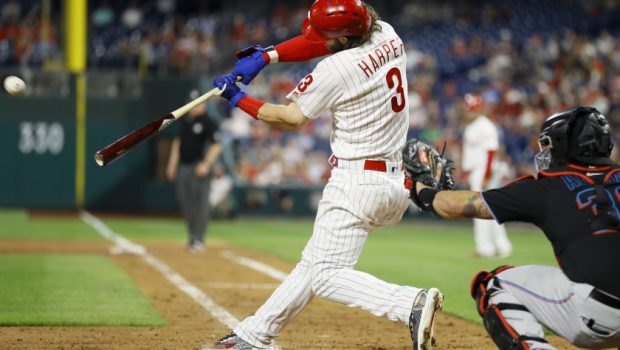 WATCH PHILS BRYCE HARPER SMOKE HIS 35TH HOME RUN! Fast Philly Sports