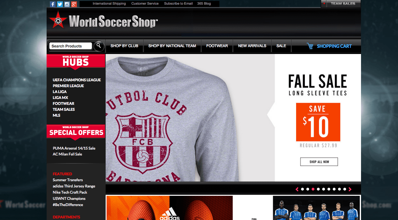 World Soccer Shop