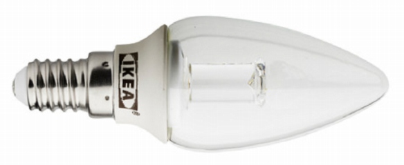 Led kerzen für kronleuchter Glas pendelleuchte modern