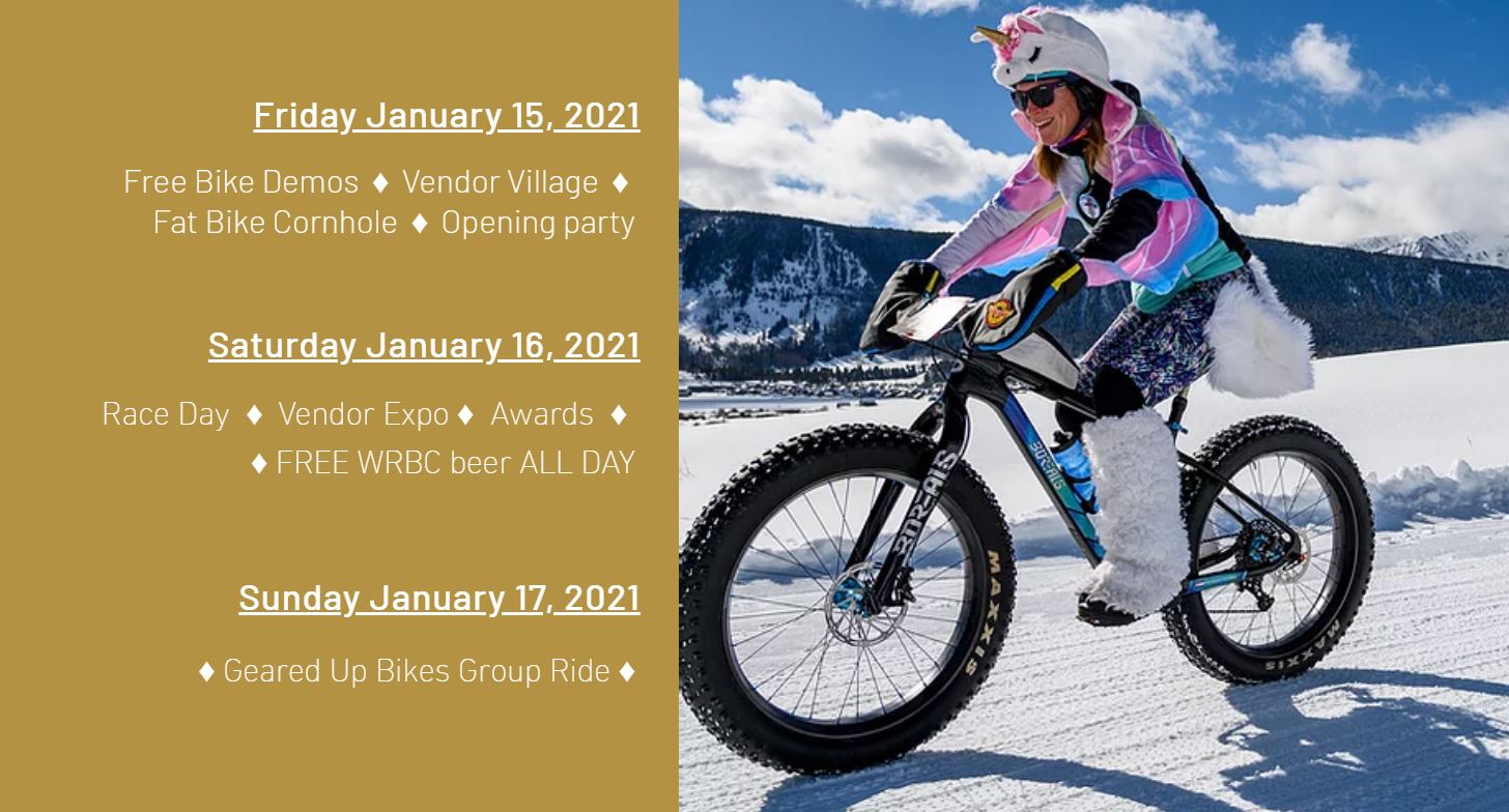Borealis FatBike Worlds Pinedale WY Jan. 1517, 2021