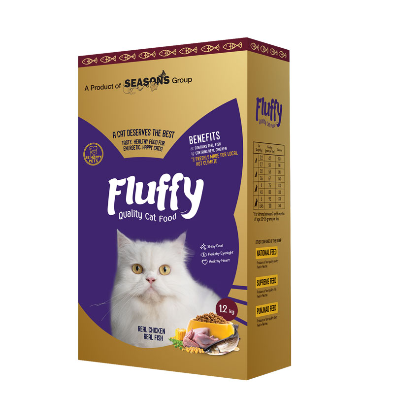 FLUFFY CAT FOOD 1.2KG Fatah Mart