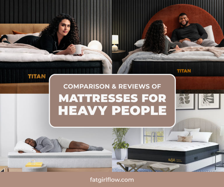 Comparison And Review Of Mattresses For Heavy People
