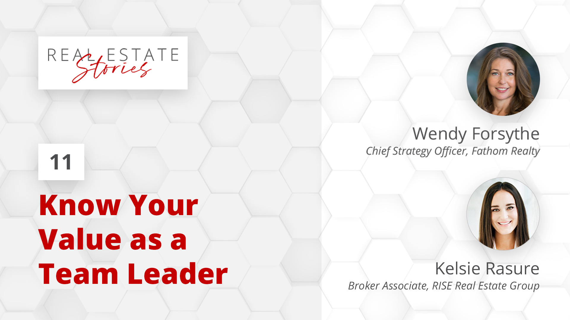 11 Know Your Value as a Team Leader Fathom Realty