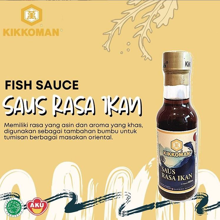 Kikkoman Fish Sauce Halal 150 ml Saus Rasa Ikan