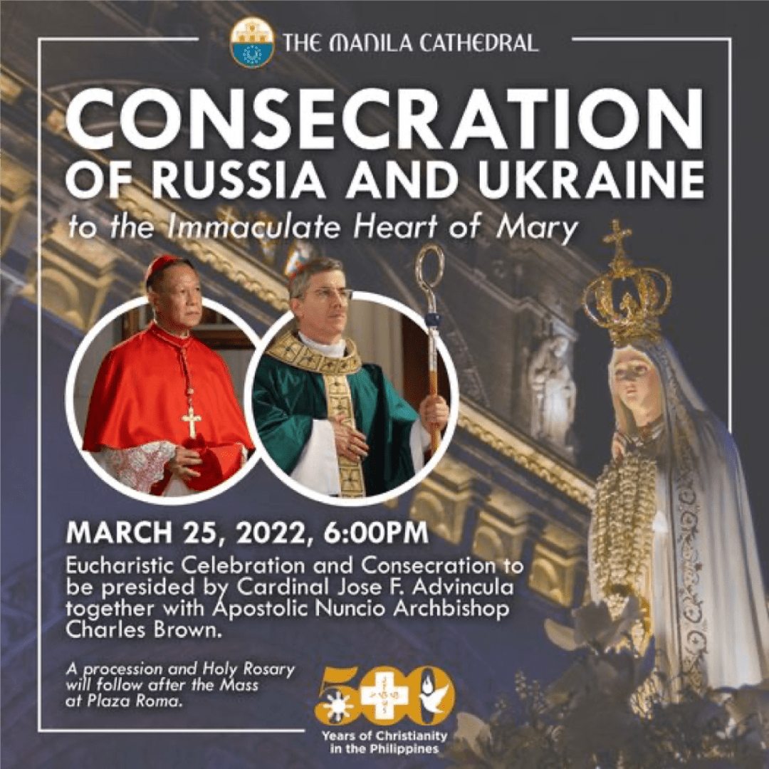 Our Lady of Fatima Honored in the Philippines The Fatima Center