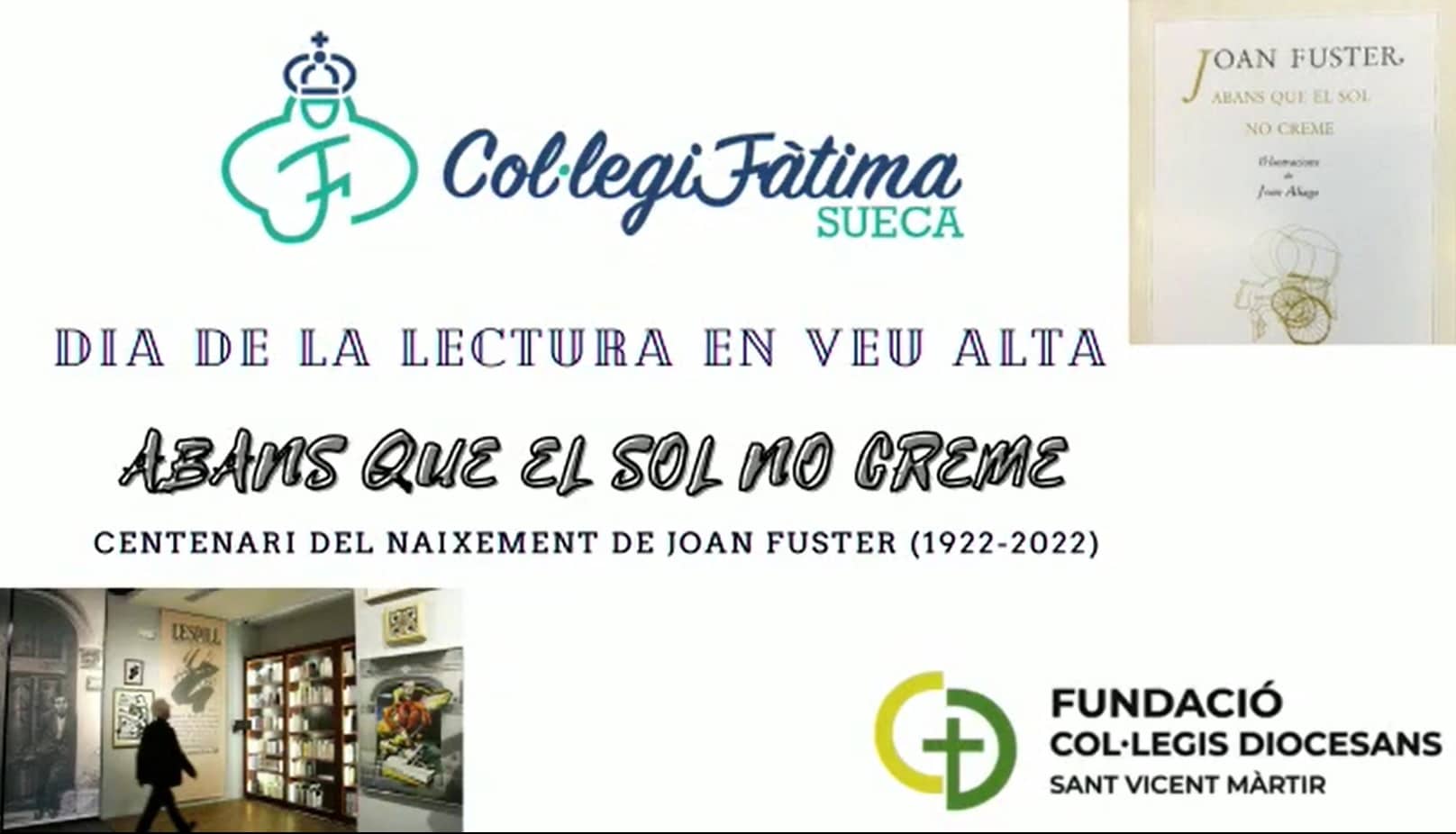 "Abans que el sol no creme" 🌞 Eduquem amb il·lusió