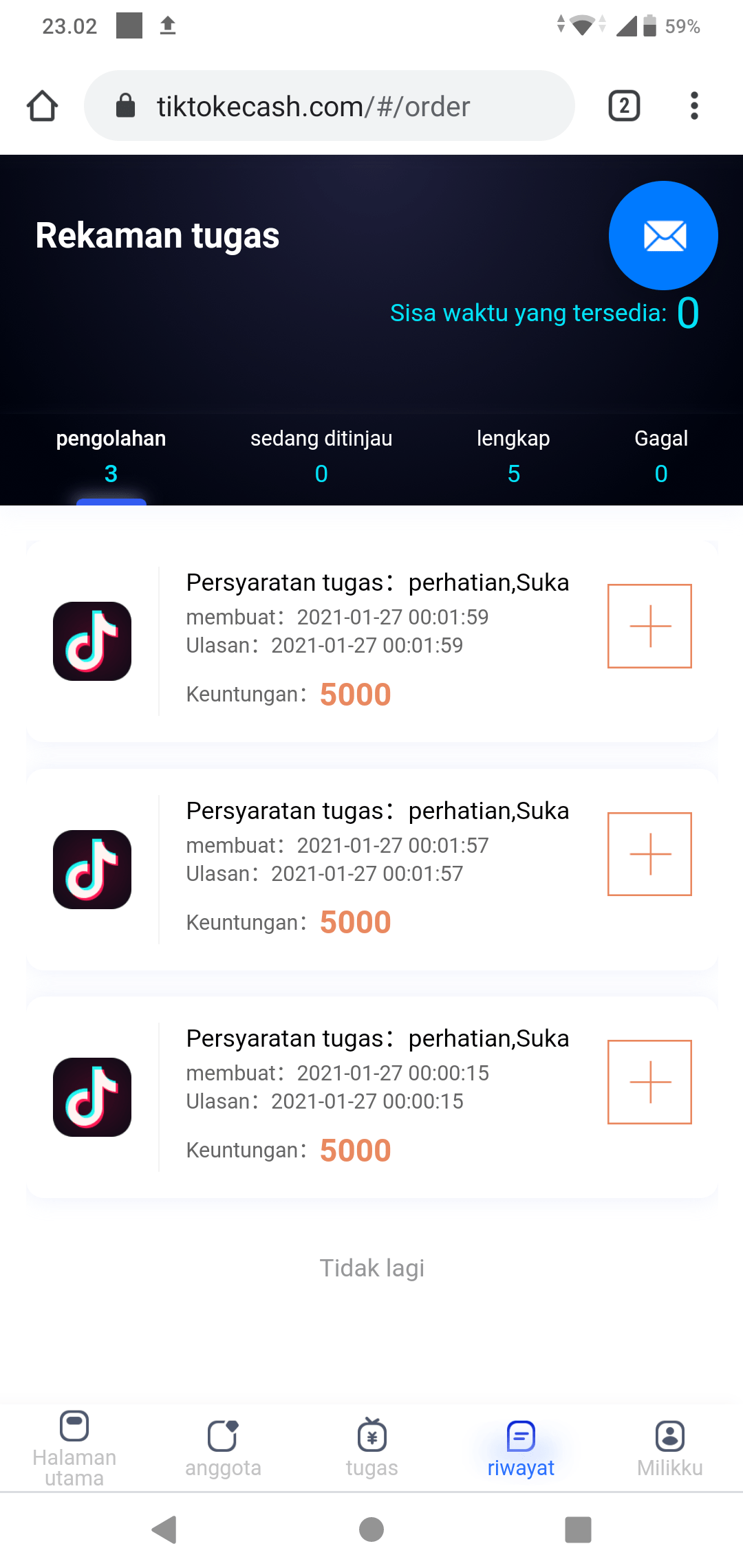 Cara Mendaftar Aplikasi TikTok Cash dengan Kode Undangan dan Cara