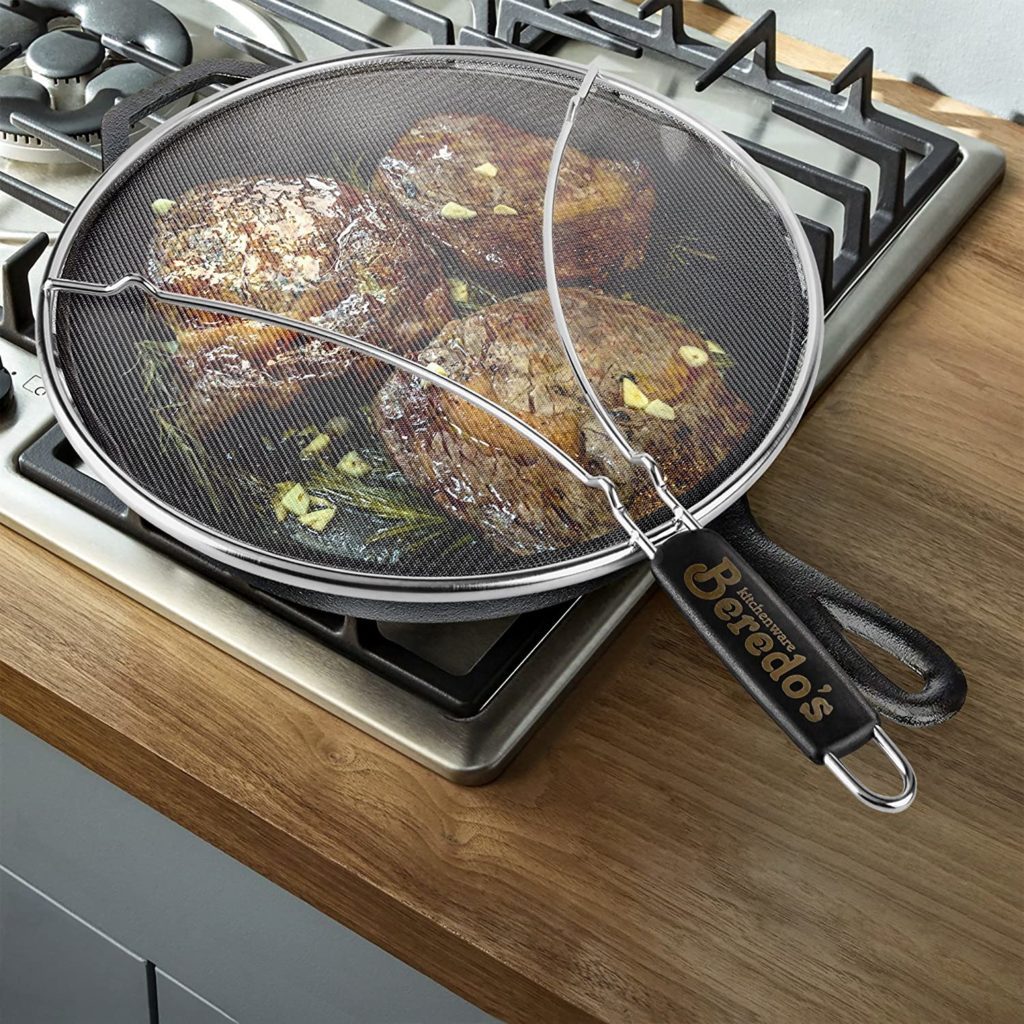 Best Grease Splatter Screen for Frying Pans Fat Kid Deals