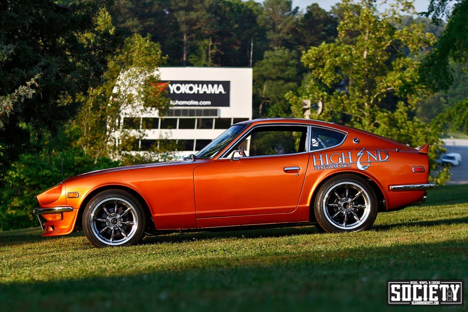 1973 Sunset Orange 240Z Fatlace™ Since 1999