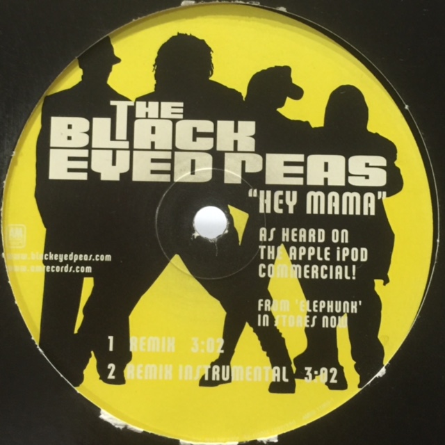 The Black Eyed Peas Hey Mama (Remix) (12'') FATMAN RECORDS