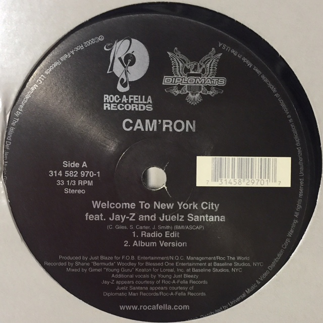 Cam'Ron feat. JayZ & Juelz Santana To New York City (12