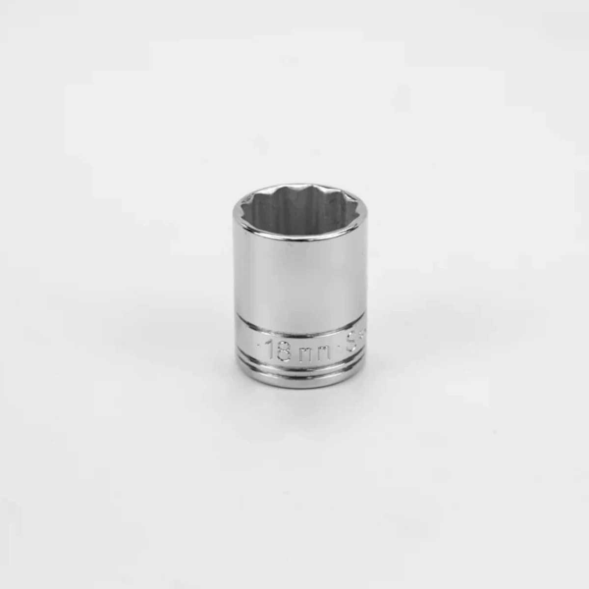 SK 18 mm 3/8″ Drive 12 Point Metric Standard Chrome Socket – Fat Monkey