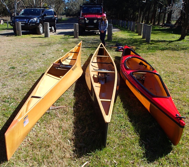 Solo Canoe Trials with Paddle and Portage Canoes