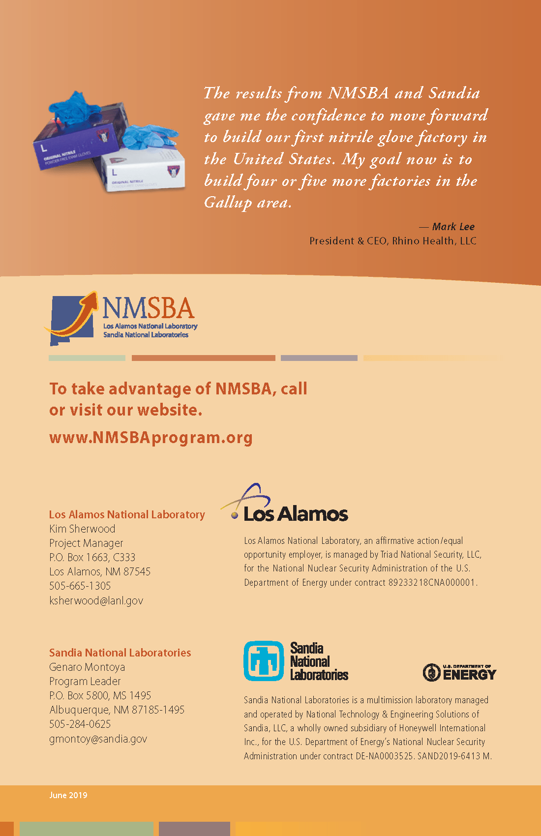 New Mexico Small Business Assistance (NMSBA) Program Information