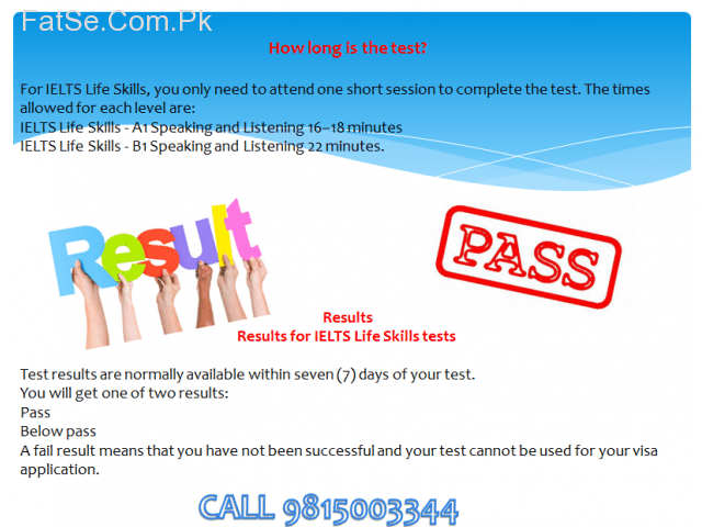 ielts life skills test in ludhiana Layyah فٹ سے Post free classified ads in