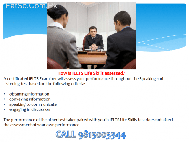 ielts life skills test in ludhiana Layyah فٹ سے Post free classified ads in