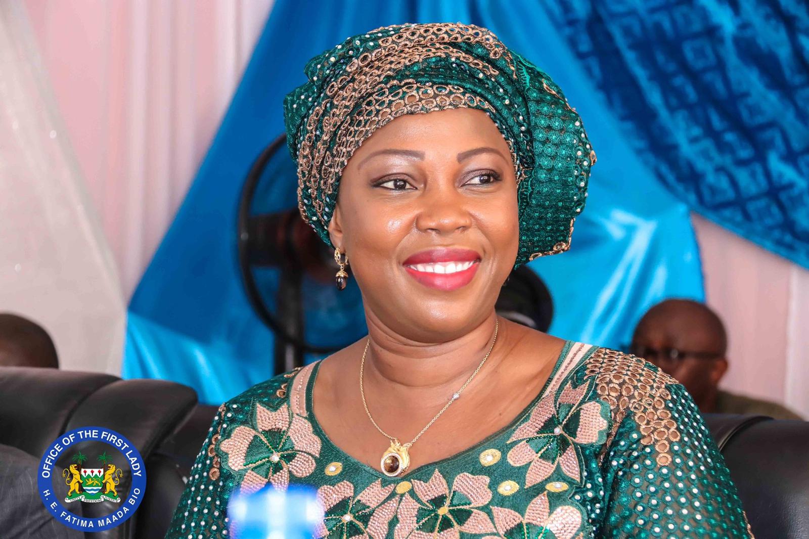 Sierra Leone's First Lady Fatima Bio Will Be Among Top Personalities At
