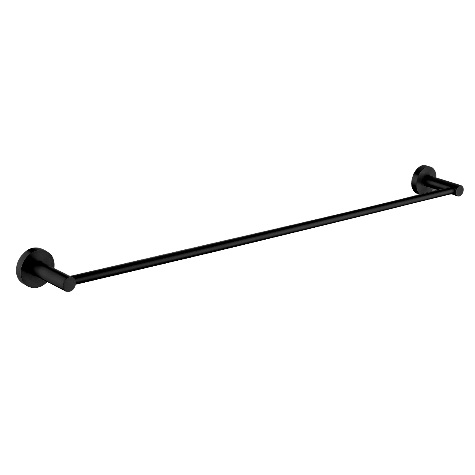 CUE Matte Black Single Towel Rail 790mm (Cuttable) Faucet Bathroom