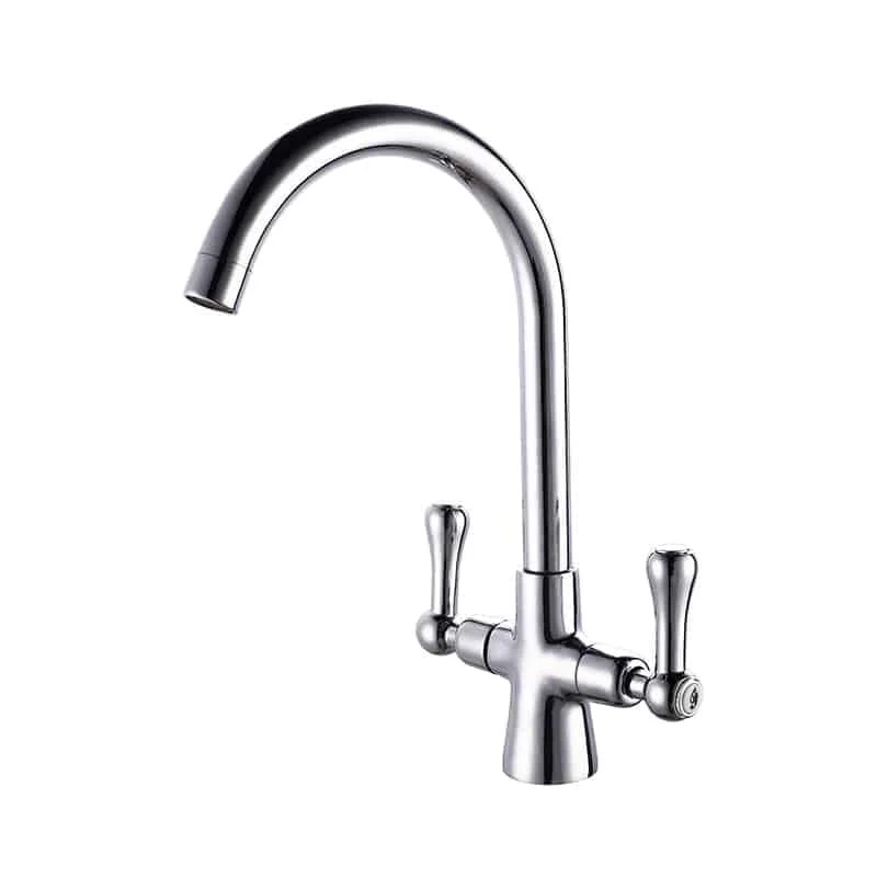 Easyfit Kitchen Sink Mixer Tap with Swivel Spout Chrome