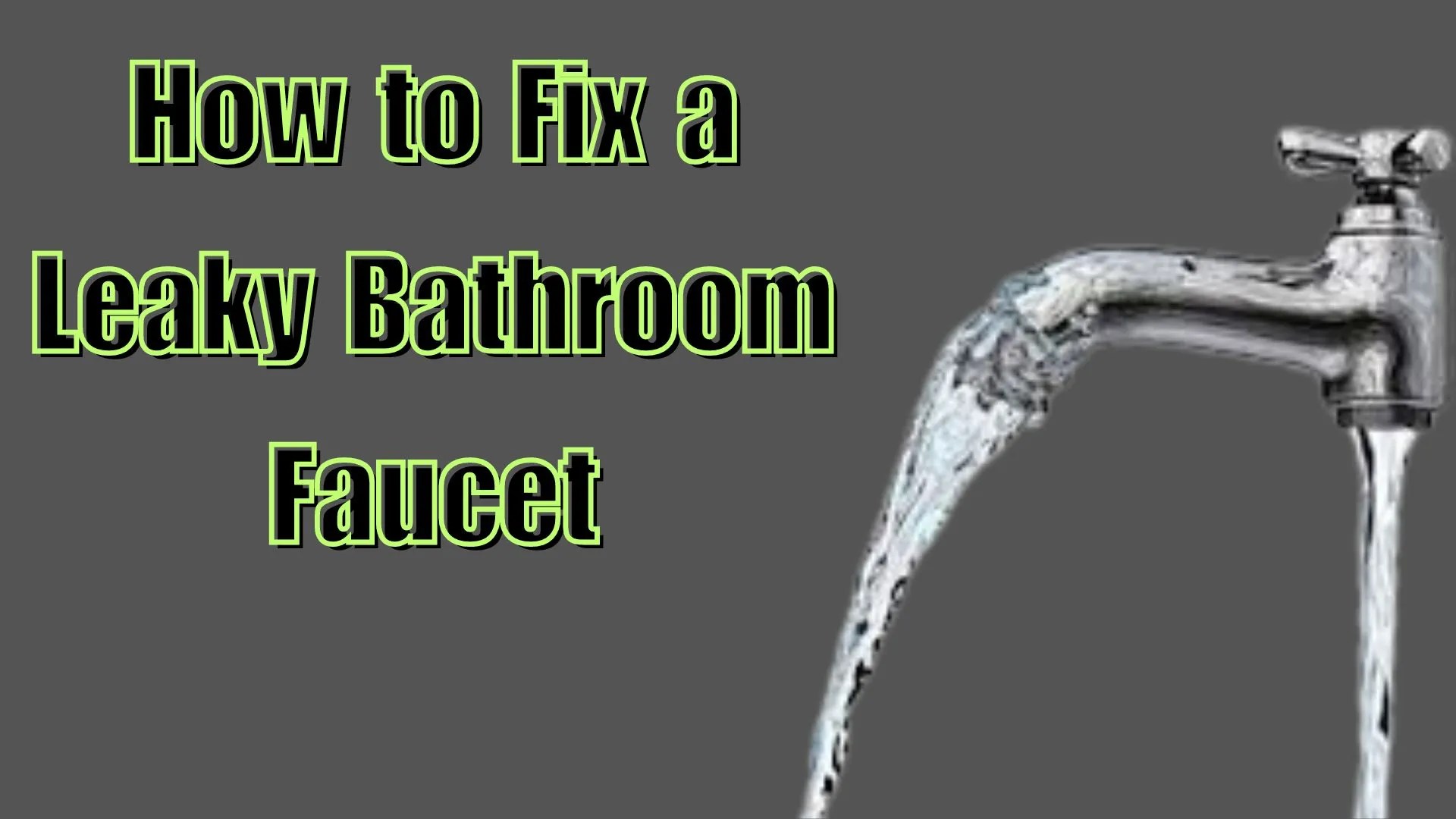 How To Fix A Leaky Bathroom Faucet: Easy DIY Repair Tips » Faucet Wizard