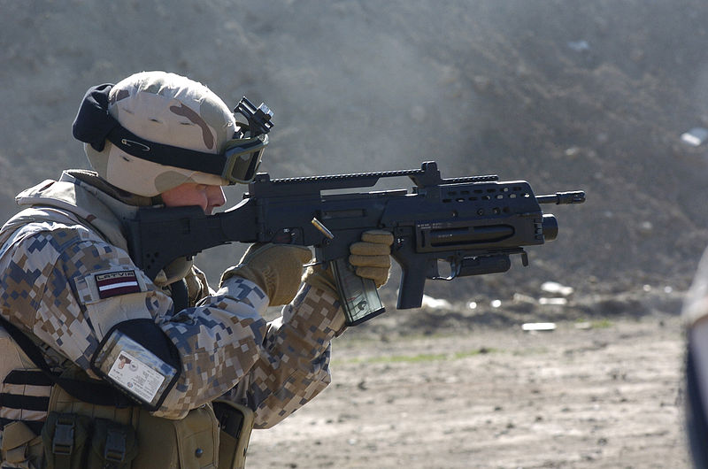 Fotos del Heckler & Koch G36 G36, el FUSA del Ejército Español.