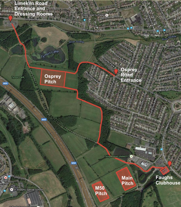 Faughs GAA Club » Location