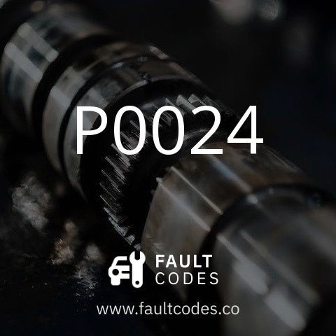 P0024 Fault Code Meaning | FaultCodes.co