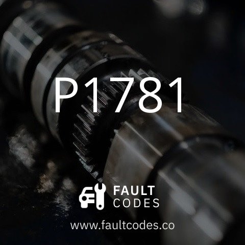 P1781 Fault Code Meaning | FaultCodes.co