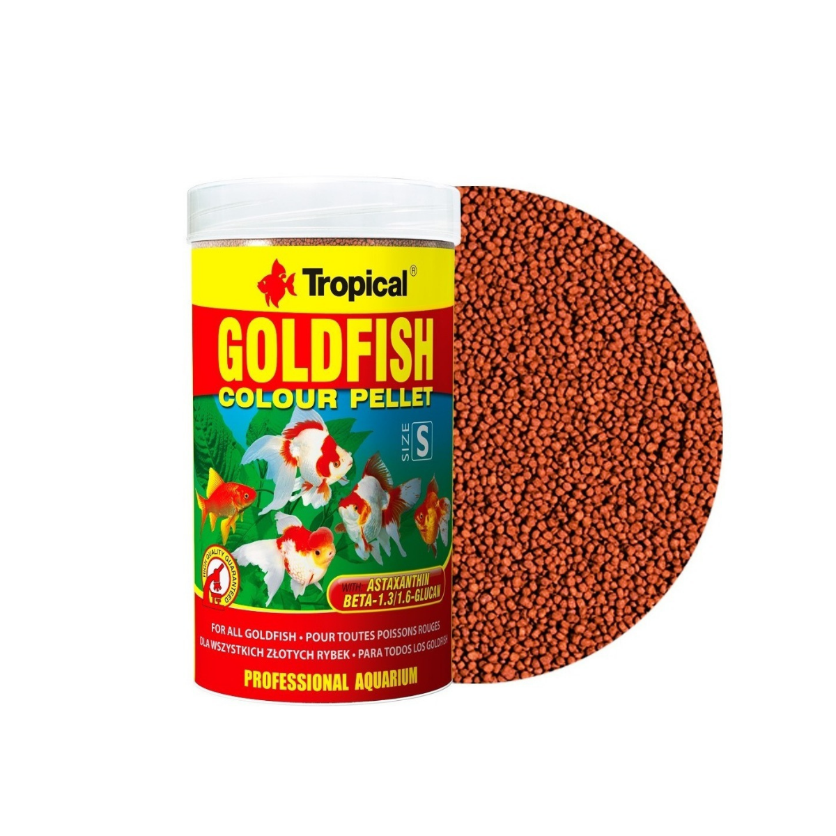 Goldfish Pellet Tropical (36g) Alimento para peces Fauna Salud