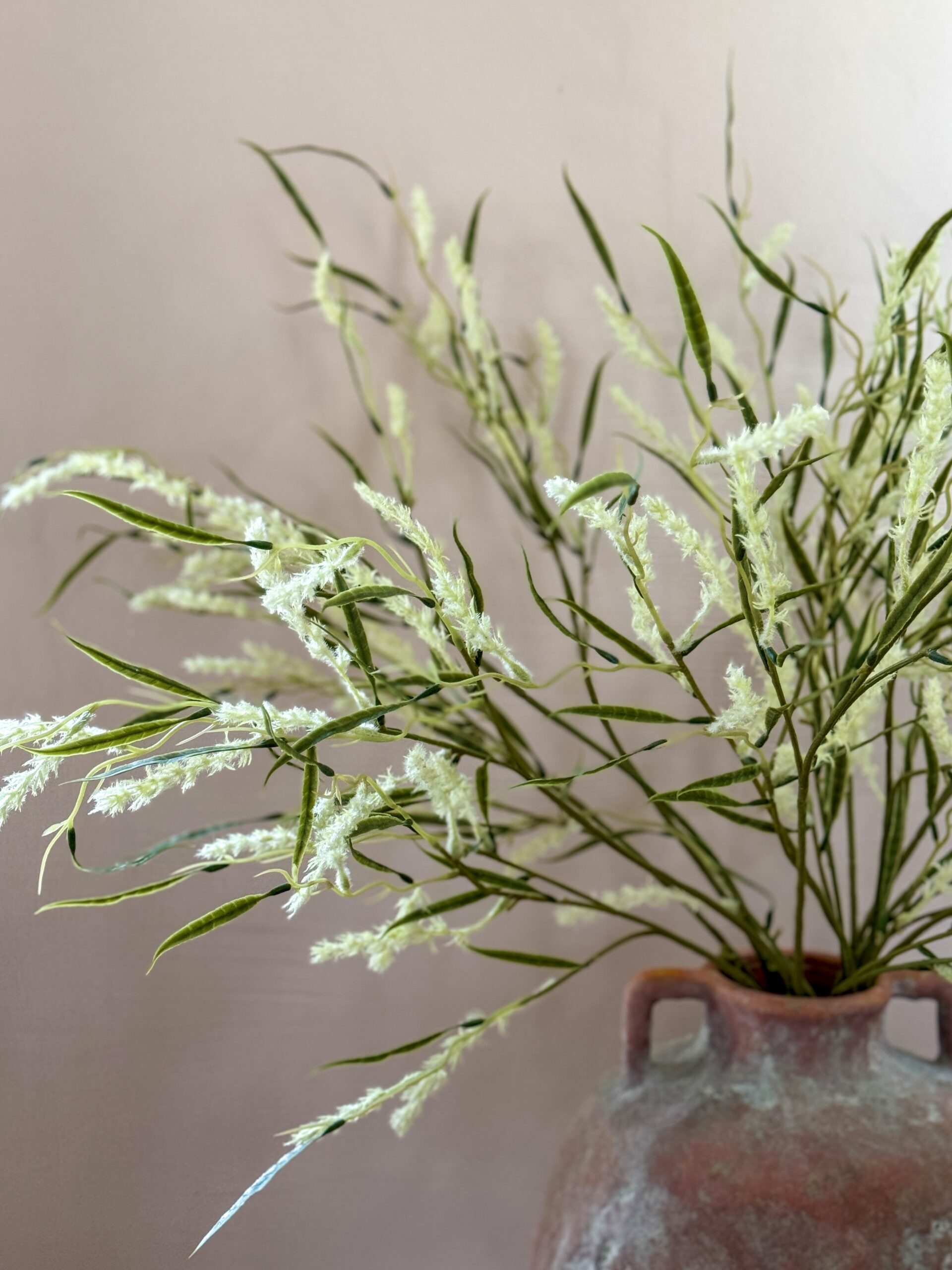 Faux Foxtail Grass Spray Fauxquet