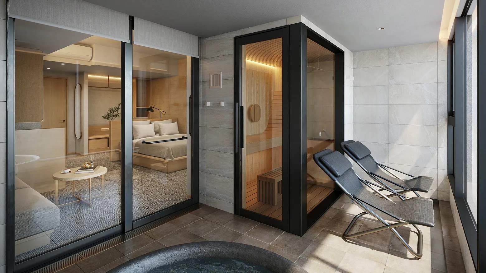 宮崎 - FAV Hotel|FAV LUX 宮崎:大淀川水岸旁,多人房型、特色桑拿室與低氧健身房 6 宮崎 -