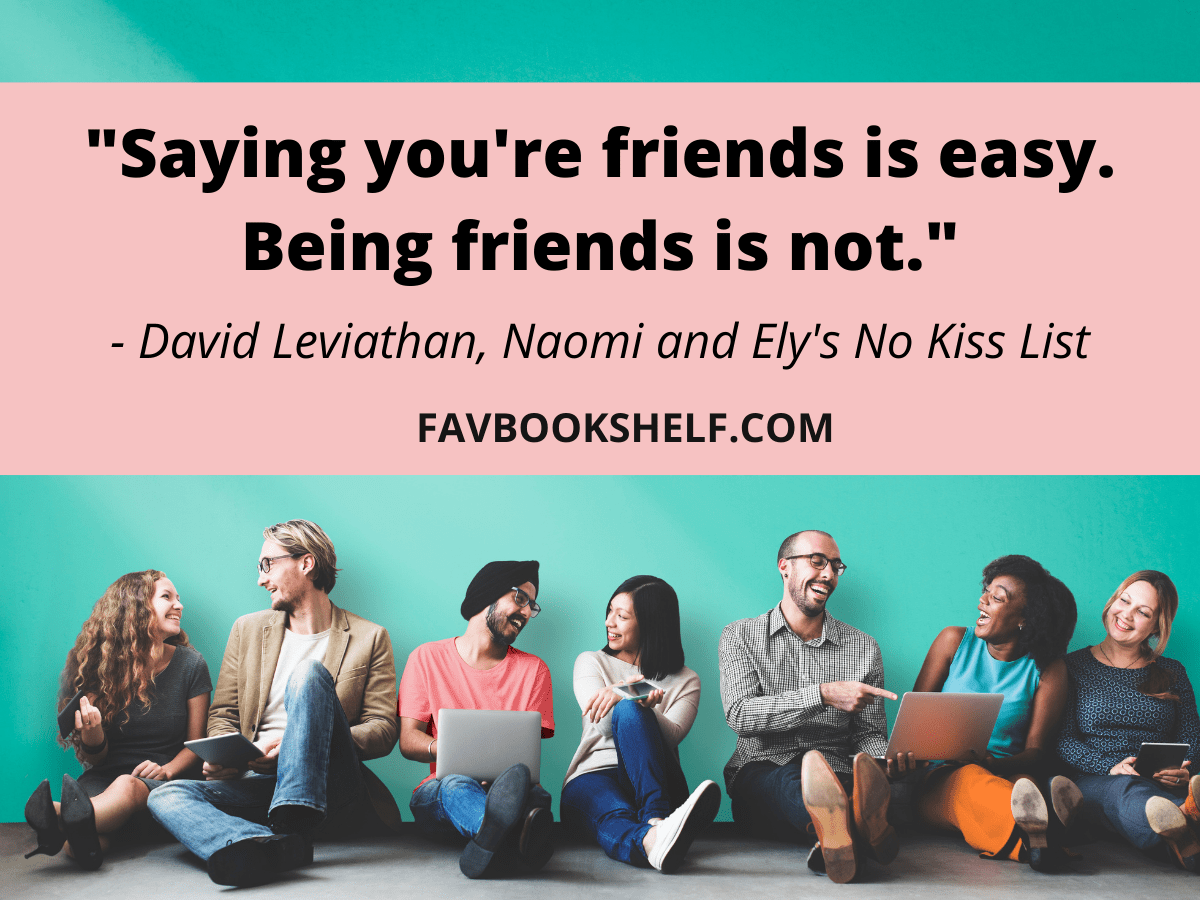 31 Best Book Quotes on Friendship (HeartTouching) Favbookshelf