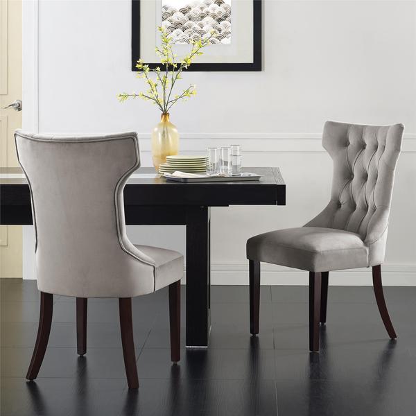 Tufted Dining Chair A Collection by Anglina Favorave