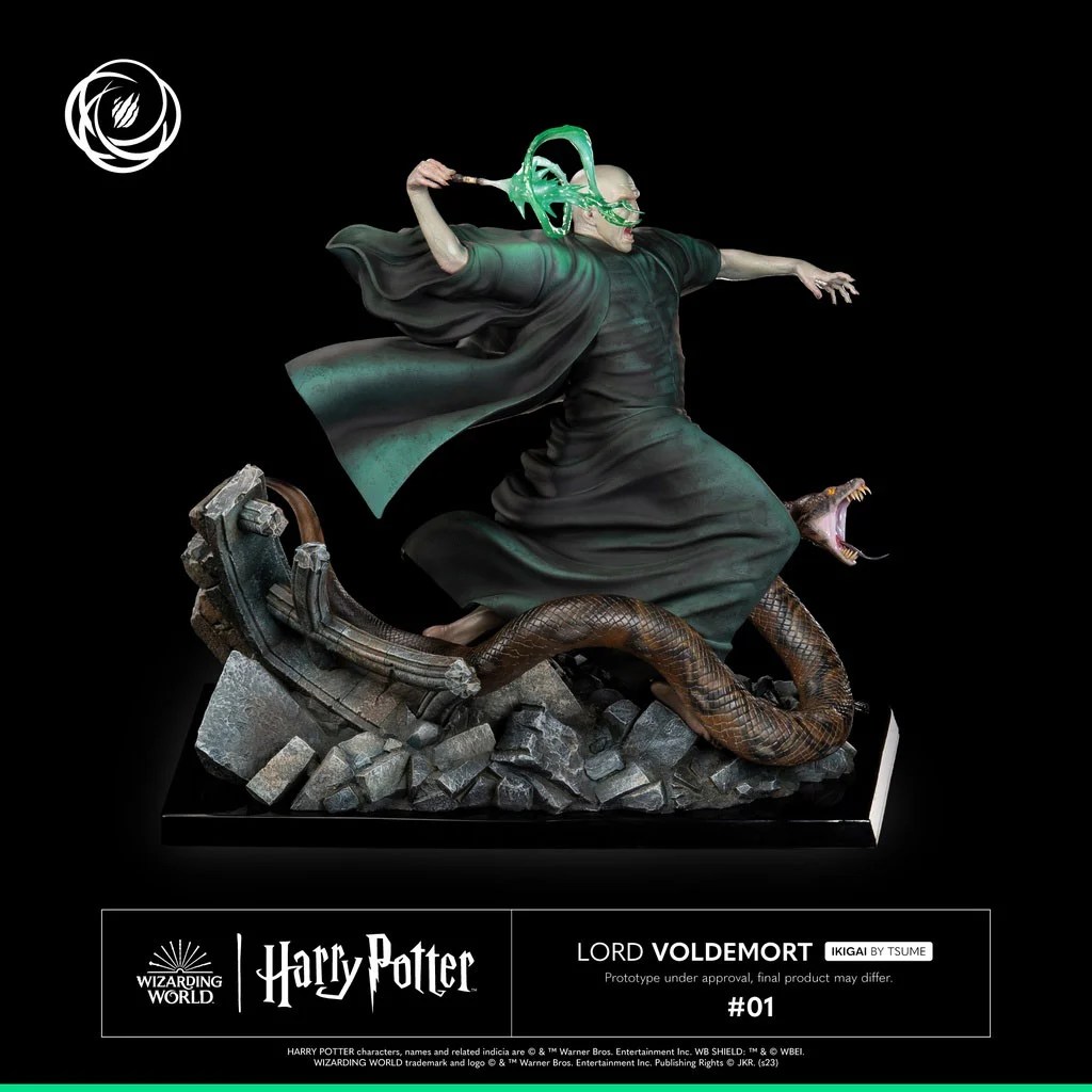 1/6 Scale Harry Potter & Voldemort Harry Potter Resin Statue TSUME